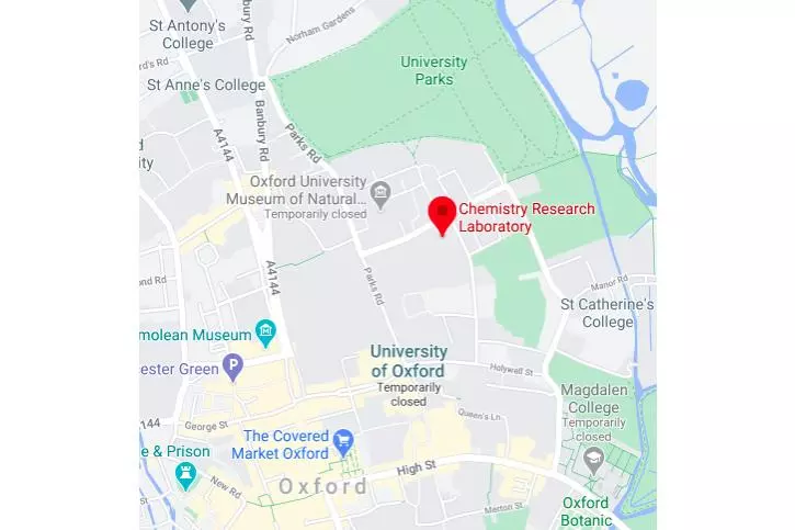 Map location